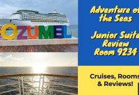 Junior Suite Room Review | Royal Caribbean | Adventure of the Seas | Room 9234