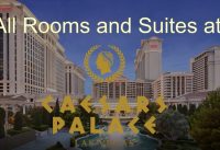 All Rooms and Suites at Caesars Palace Hotel Las Vegas 2020