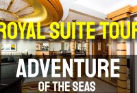 Quick Tour of the Adventure of the Seas Royal Suite (Royal Caribbean)