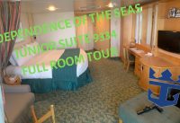 Junior Suite Room Tour – Independence of the Seas March 2020 – Stateroom 9334