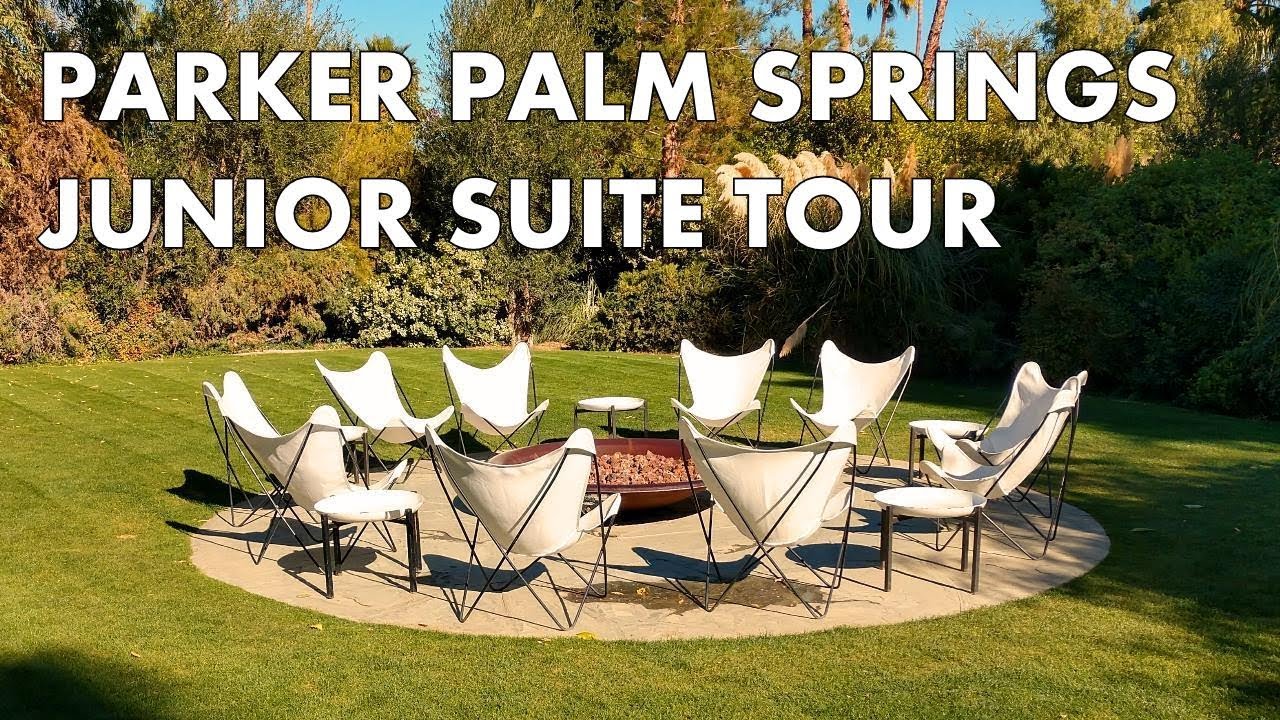 PARKER PALM SPRINGS Junior Suite Tour Retro Luxury