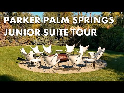 PARKER PALM SPRINGS - Junior Suite Tour - Retro Luxury