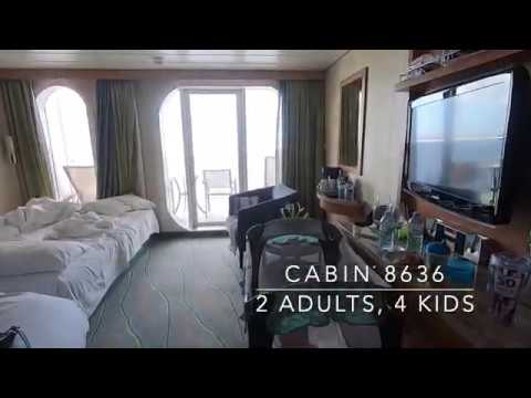 Royal Caribbean - Junior Suite - Allure of the seas- Cabin 8636